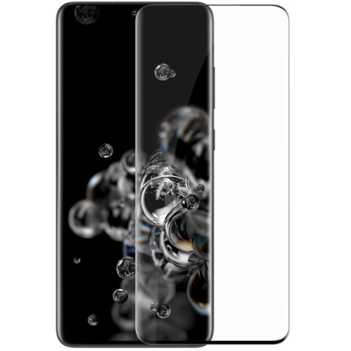 Nillkin tvrdené sklo 3D DS+ MAX Diamond Jade pre Samsung Galaxy S20 Ultra čierne