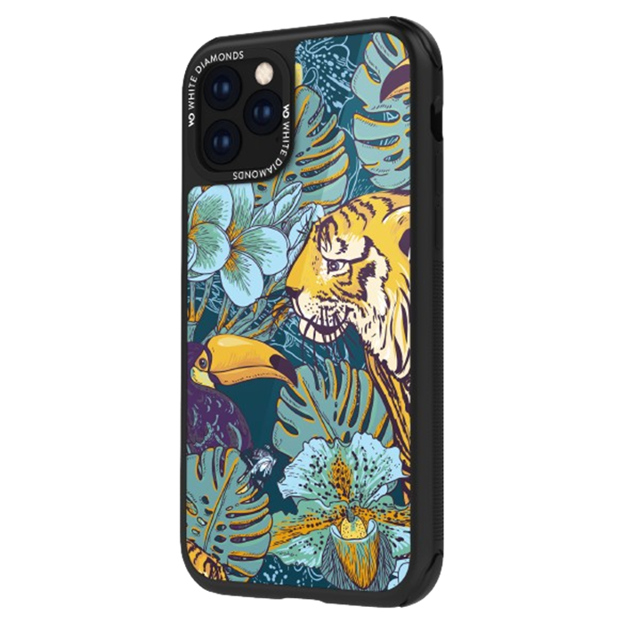 Odolné puzdro na Apple iPhone 11 White Diamonds Tough Jungle tiger