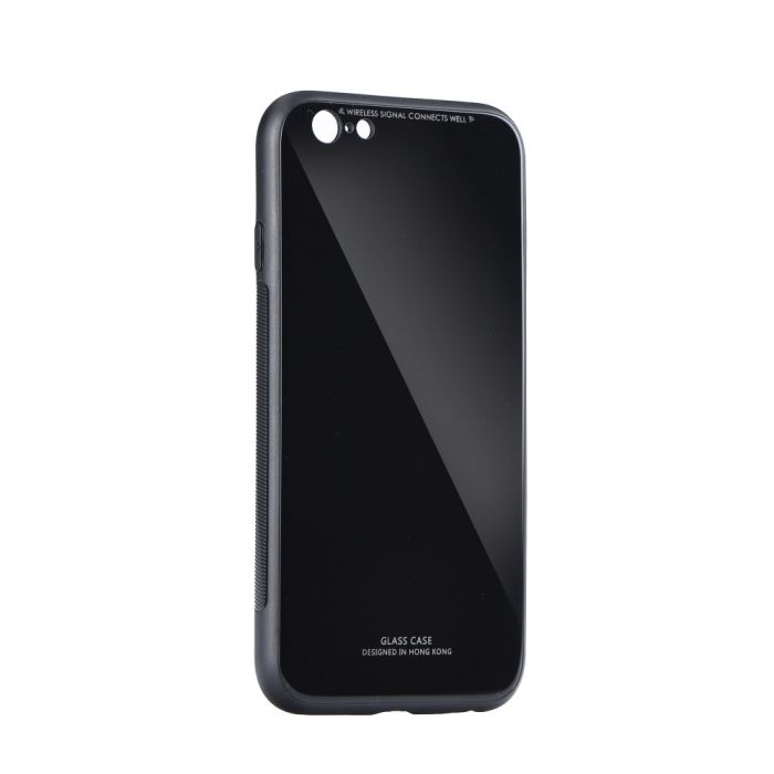 Plastové puzdro na Samsung Galaxy A41 Glass čierne