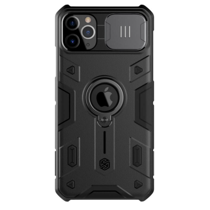 Odolné puzdro na Apple iPhone 11 Pro Nillkin CamShield Armor čierne