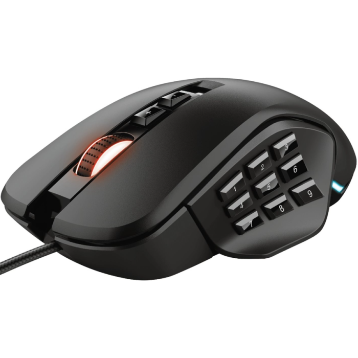 Herná myš TRUST GXT970 Morfix Customisable čierna