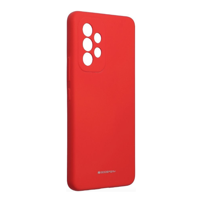 Silikónové puzdro na Apple iPhone X/XS Mercury Silicone červené