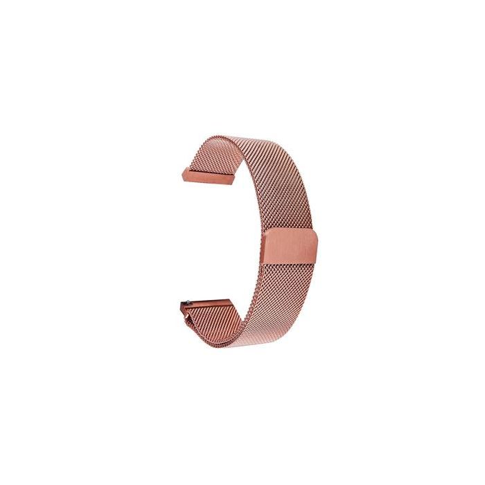 Kovový magnetický náramok na Xiaomi Amazfit BIP S Tactical 634 Loop ružovo-zlatý (EU Blister)