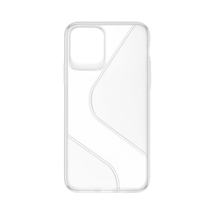 Silikónové puzdro na Samsung Galaxy A21s Forcell S-dizajn transparentné