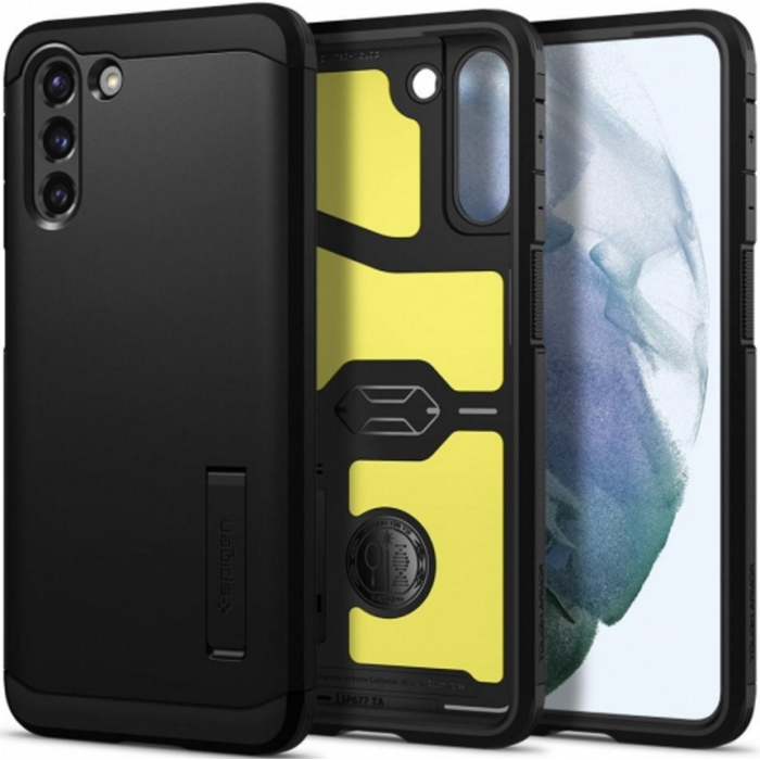 Odolné puzdro na Apple iPhone 7/8/SE 2020/2022 Spigen Tough Armor čierne