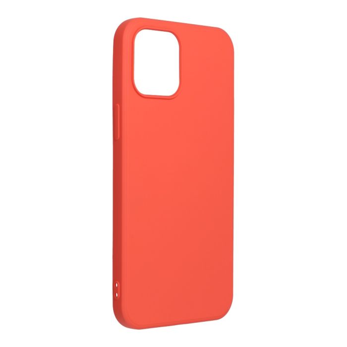Silikónové puzdro na Apple iPhone 12 Pro Max Forcell Silicone Lite ružové