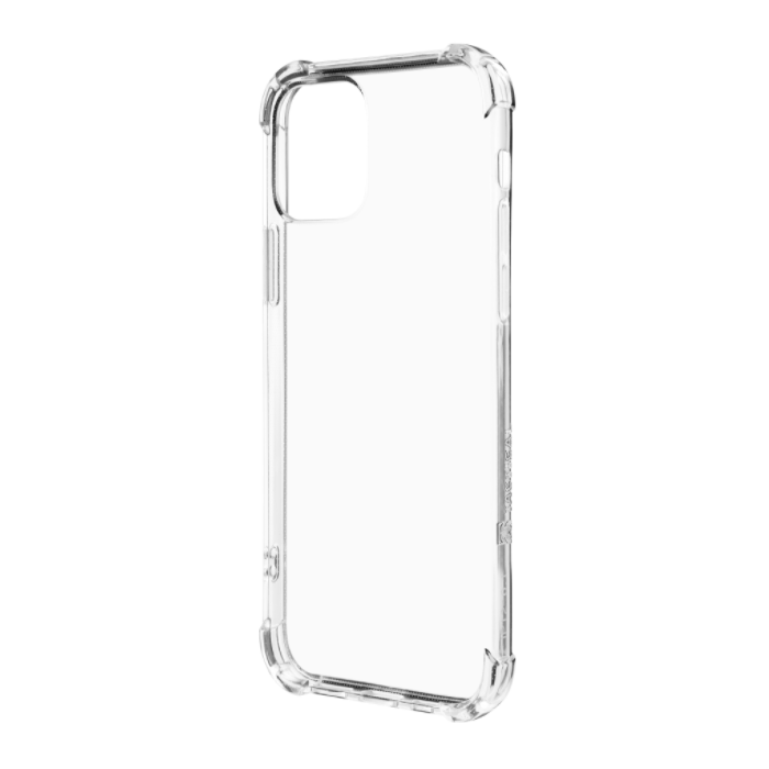 Silikónové puzdro Tactical TPU Plyo pre Apple iPhone 12 /12 Pro transparentné