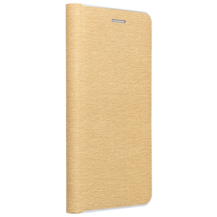 Diárové puzdro na Apple iPhone 12 Pro Max Forcell Luna silver zlaté