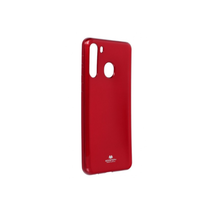 Silikónové puzdro na Samsung Galaxy A21 Jelly Mercury červené