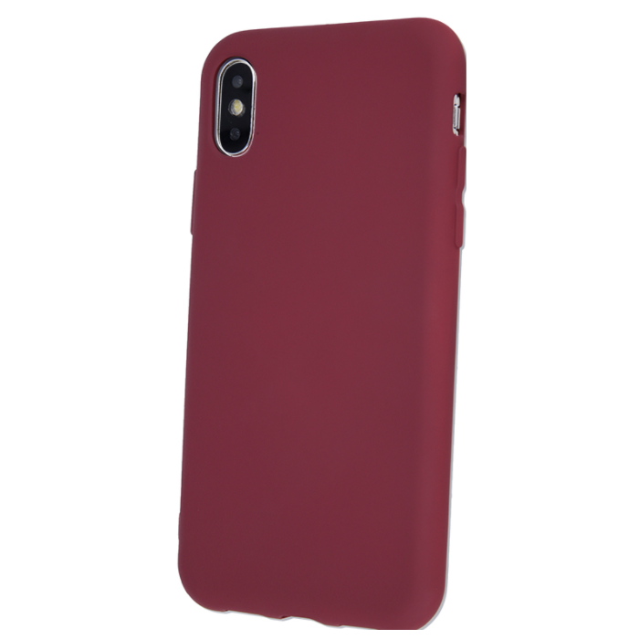 Silikónové puzdro na Motorola Moto G9 Play/E7 Plus bordové