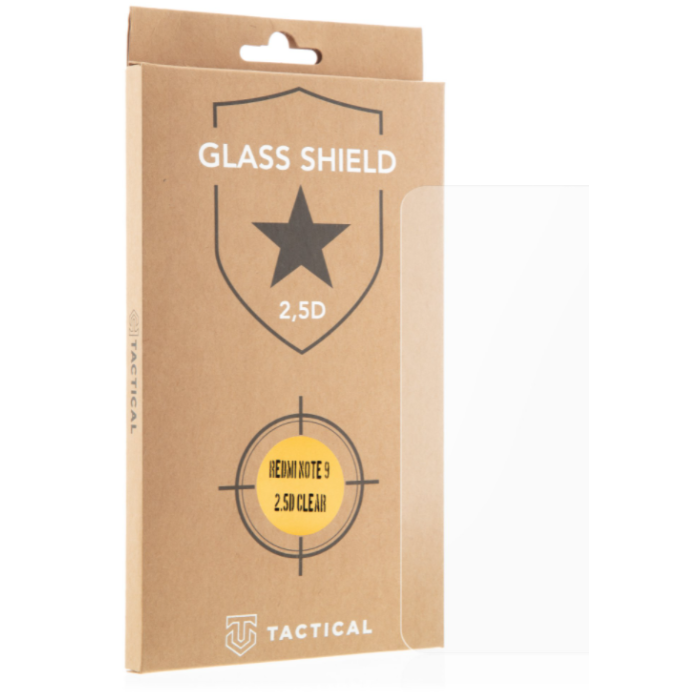 Tvrdené sklo na Xiaomi Redmi Note 9 Tactical Shield 2.5D