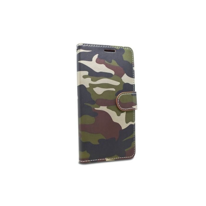 Diárové puzdro na Samsung Galaxy A30s A307/A50 A505 Camouflage zelené