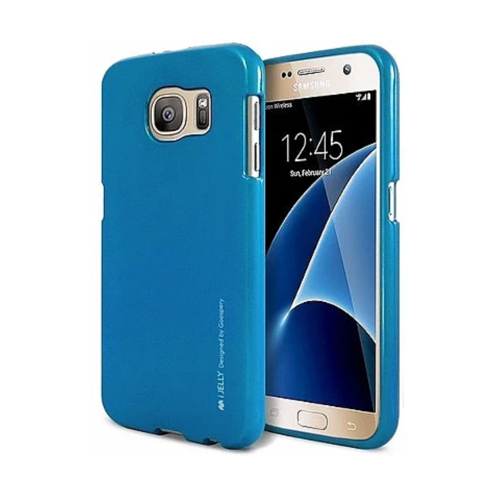 Silikónové puzdro na iPhone 12 Pro Max Mercury i-Jelly navy