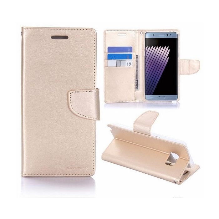 Diárové puzdro na Samsung Galaxy A41 A415 Mercury Bravo zlaté