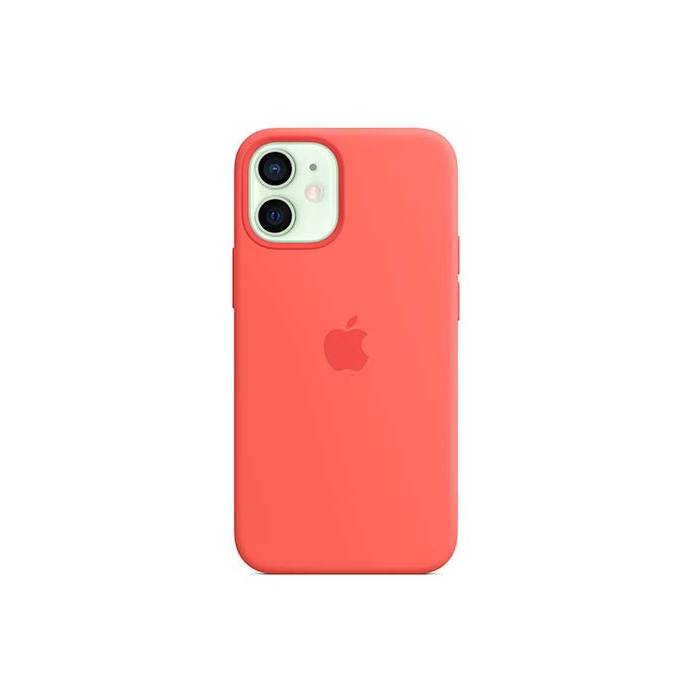 Puzdro Apple na Apple iPhone 12 Pro Max Silicone MagSafe ružové
