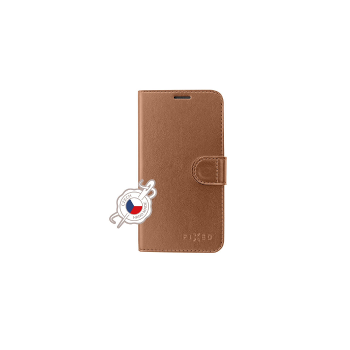 Diárové puzdro na Samsung Galaxy A7 A750 2018 Fixed Fit Shine bronzové