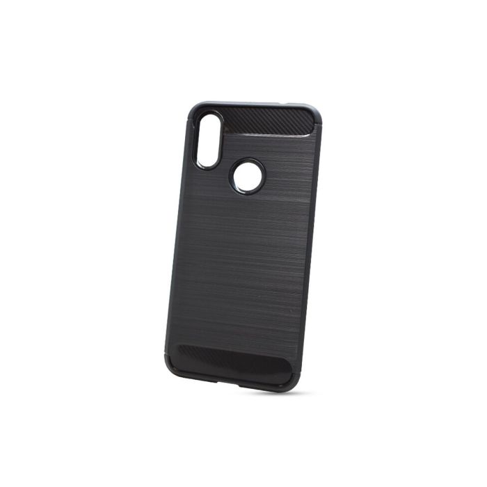 Silikónové puzdro pre Realme 7 Carbon Lux TPU čierne