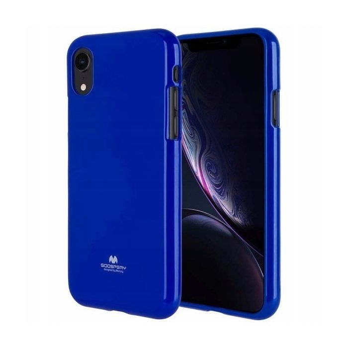 Silikónové puzdro na Motorola Moto E6 Play Mercury Jelly modré