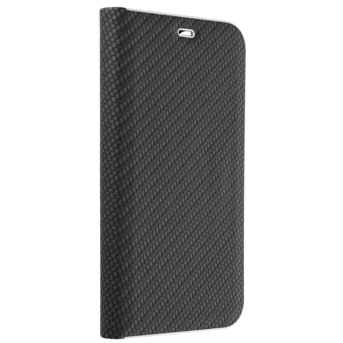 Diárové puzdro na Xiaomi Redmi 9A/9AT/9i Forcell Luna Carbon čierne