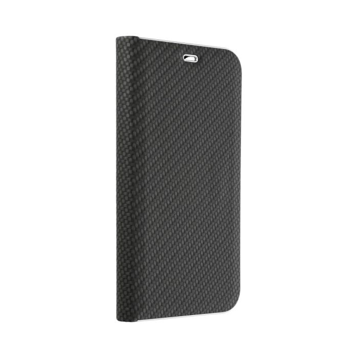 Diárové puzdro na Samsung Galaxy Xcover 4 Forcell Luna Carbon čierne 