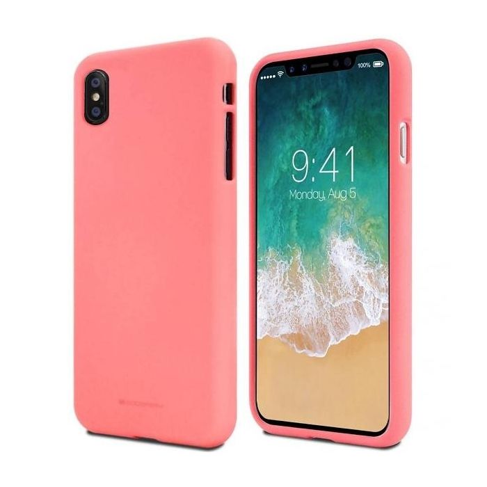 Silikónové puzdro na Samsung Galaxy A20e A202 Mercury Soft ružové