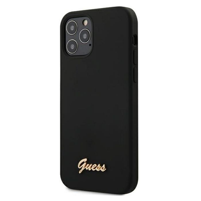 Puzdro Guess GUHCP12MLSLMGBK na Apple iPhone 12/12 Pro Original čierne