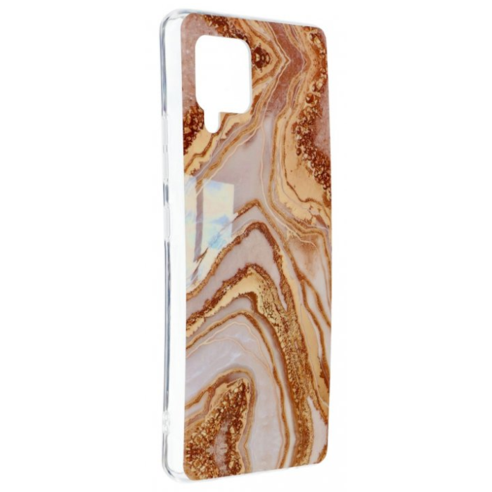 Silikónové puzdro na Samsung Galaxy A42 5G Forcell MARBLE COSMO vzor 09