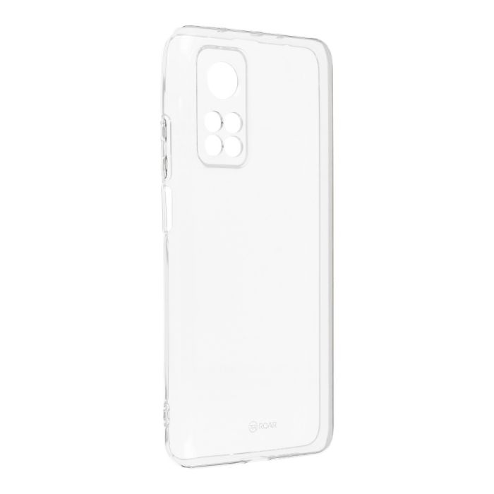Silikónové puzdro na Xiaomi Mi 10T 5G/Mi 10T Pro 5G Jelly Roar transparentné