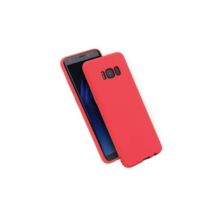 Silikónové puzdro na Motorola Moto E7 Plus/G9 Play Matt TPU červené