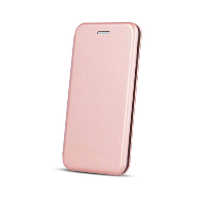 Diárové puzdro na Samsung Galaxy A12 Smart Diva zlato-ružové