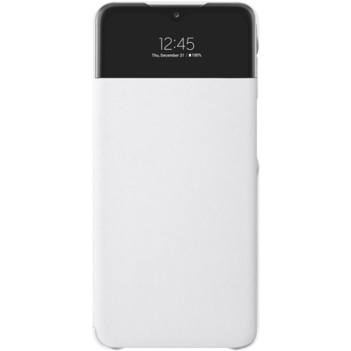 Diárové puzdro Samsung na Samsung Galaxy A32 5G A326 EF-EA326PWE S-View biele
