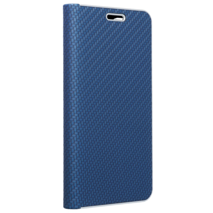 Diárové puzdro na Samsung Galaxy S10 Forcell Luna Carbon modré