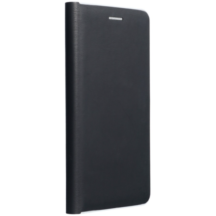 Diárové puzdro na Xiaomi Redmi Note 9T 5G Forcell Luna silver čierne