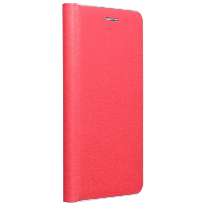 Diárové puzdro na Xiaomi Redmi Note 9T 5G Forcell Luna silver červené