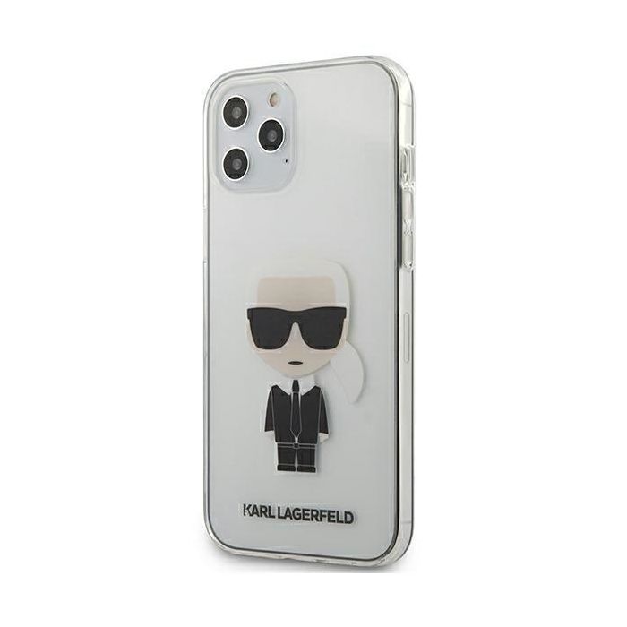 Puzdro na Apple iPhone 12 Pro Max Karl Lagerfeld KLHCP12LTRIK Iconic
