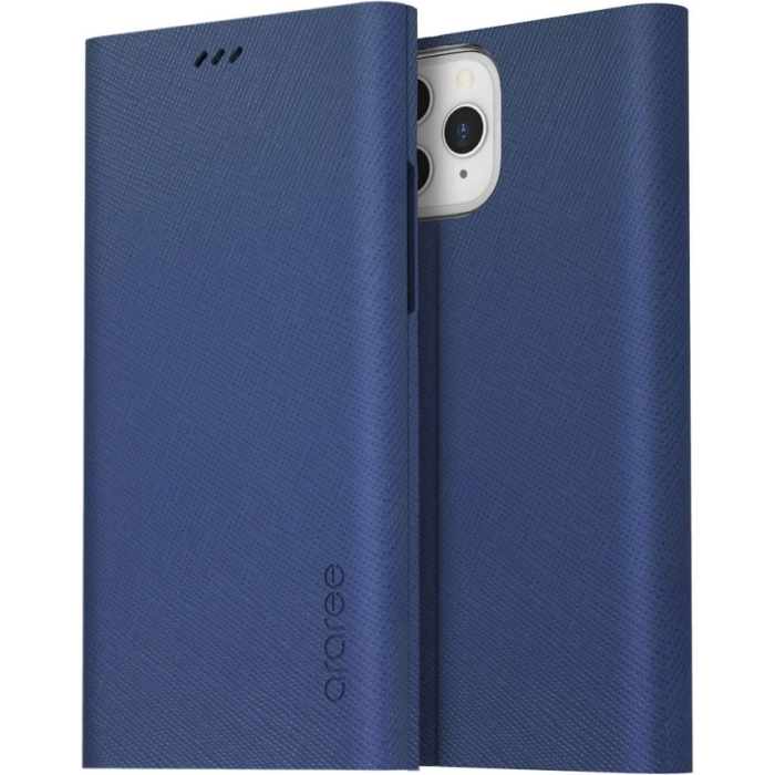Diárové puzdro na Apple iPhone 11 Pro ARAREE Handmade Bonnet Stand modré