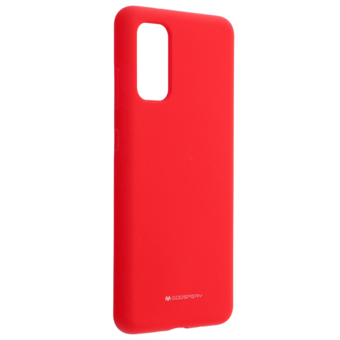 Silikónové puzdro na Samsung Galaxy S20 FE Mercury červené