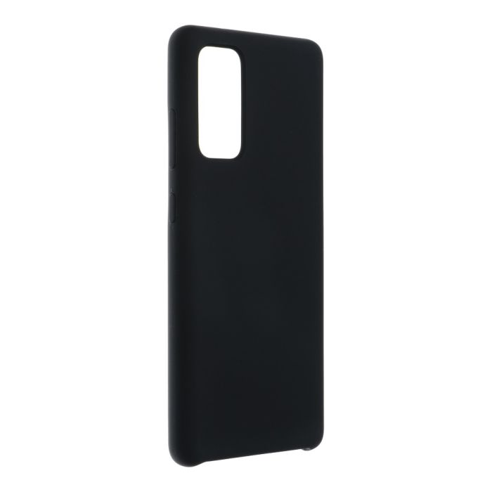 Silikónové puzdro na Samsung Galaxy S20 FE/S20 FE 5G Mercury Silicone čierna 