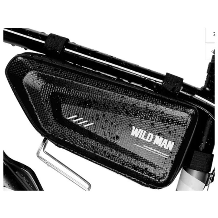 WILDMAN E4, puzdro na bicykel na rám, 1.5L, 4-7", čierne