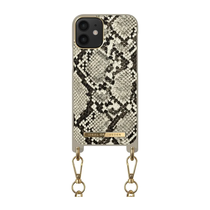 Plastové puzdro na Apple iPhone 12 Mini iDeal of Sweden Necklace Desert Python