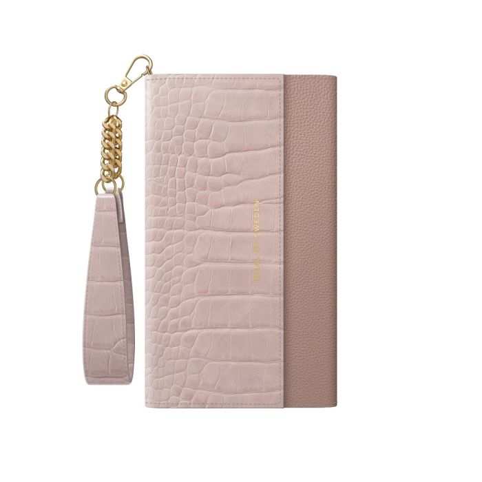 Diárové puzdro na Samsung Galaxy S20 Plus iDeal of Sweden Clutch Misty Rose Croco