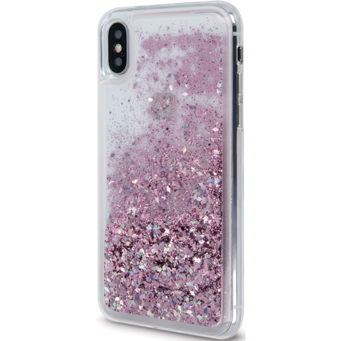 Plastové puzdro na Samsung Galaxy A32 5G A326 Liquid Sparkle fialové