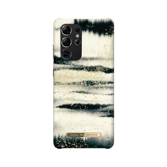 Plastové puzdro na Samsung Galaxy S21 Ultra 5G iDeal of Sweden Fashion Golden Tie Dye