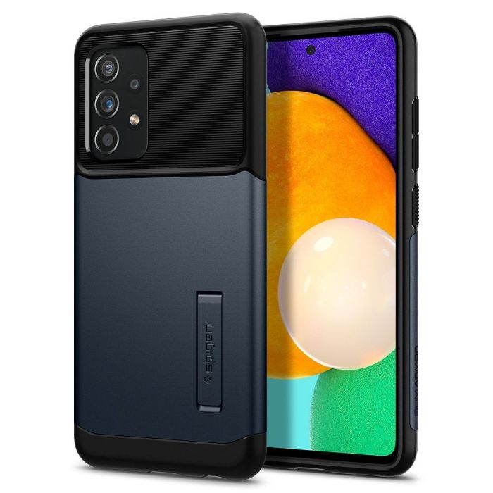 Odolné puzdro na Samsung Galaxy A72/A72 5G Spigen Slim Armor metalické