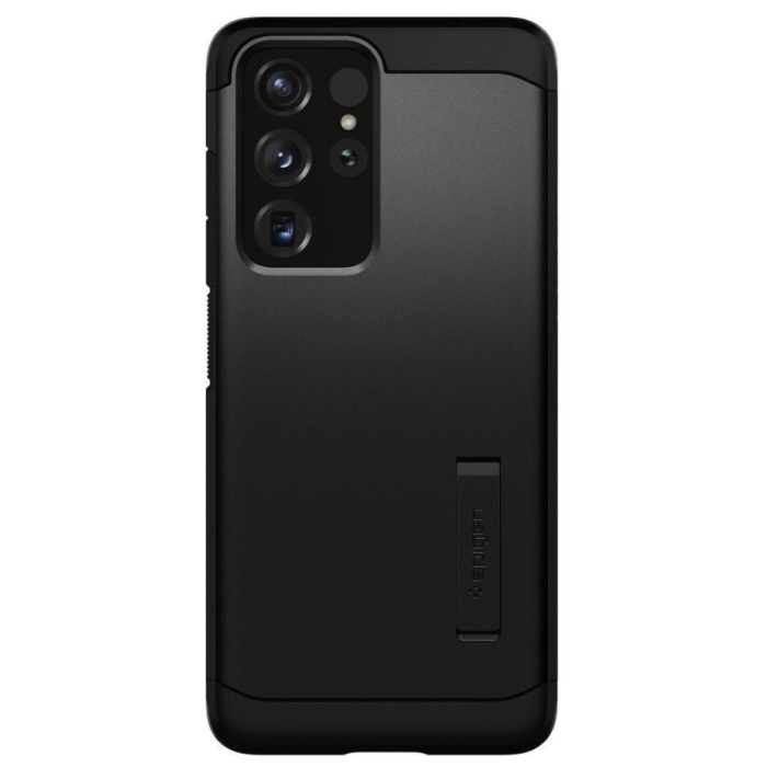 Odolné puzdro na Samsung Galaxy S21 Ultra 5G SPIGEN Tough Armor čiene