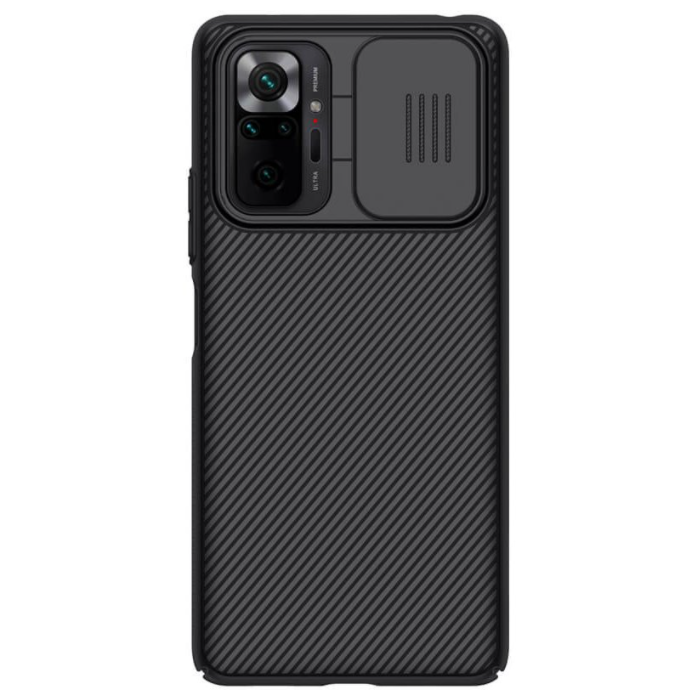 Odolné puzdro na Xiaomi Redmi Note 10 Pro/10 Pro Max Nillkin CamShield čierne