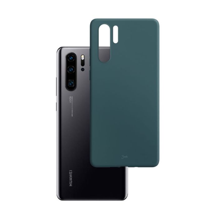 Silikónové puzdro na Huawei P30 Pro 3MK Matt zelené