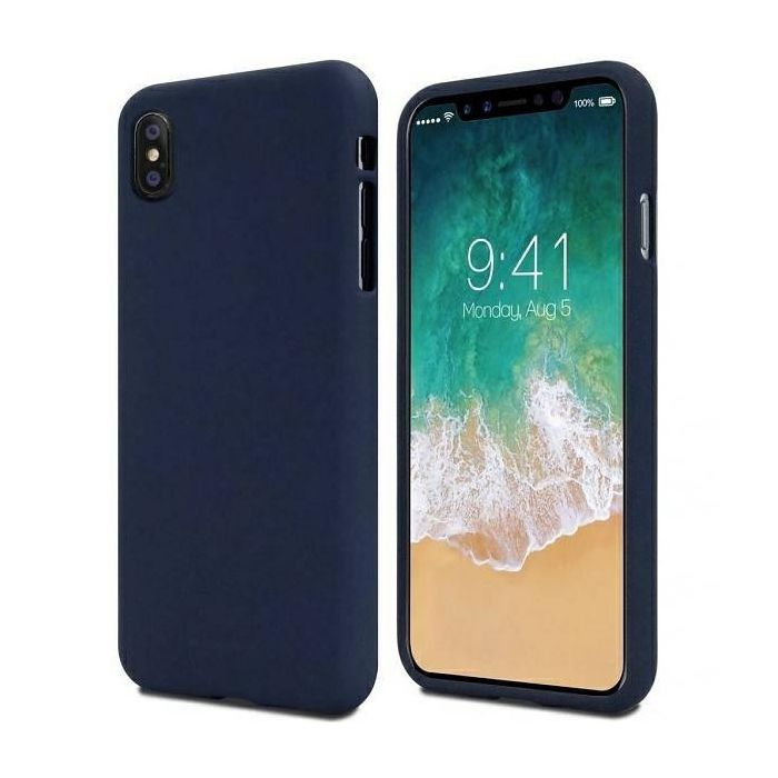 Silikónové puzdro na Samsung Galaxy A41 Mercury Soft modré