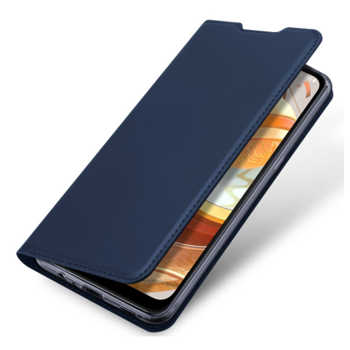 Diárové puzdro na Samsung Galaxy A72/A72 5G Dux Ducis Skin X modré