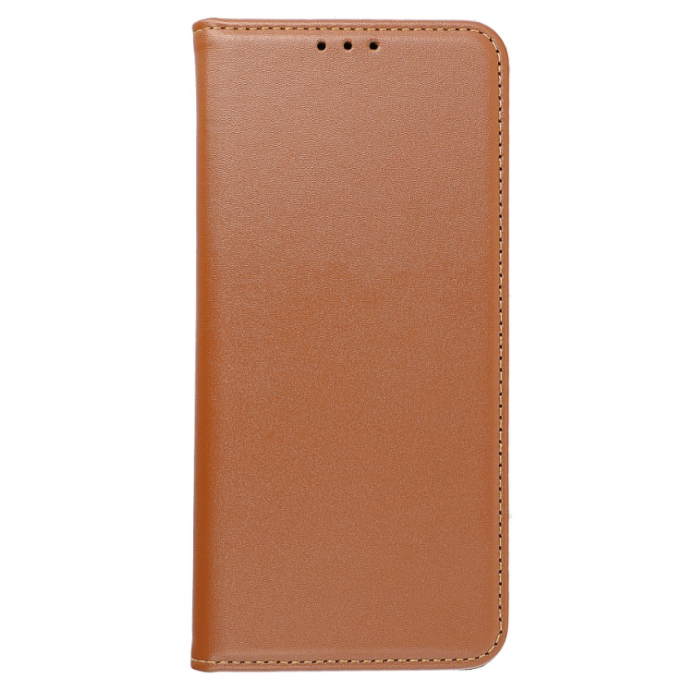 Diárové puzdro na Xiaomi Redmi Note 10/10S Leather Forcell Smart Pro hnedé